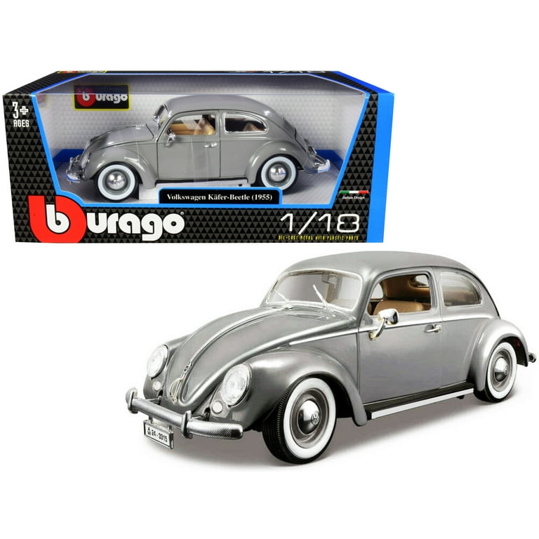 1967 Volkswagen Käfer ミニカー シルバー 1955 Volkswagen Kafer