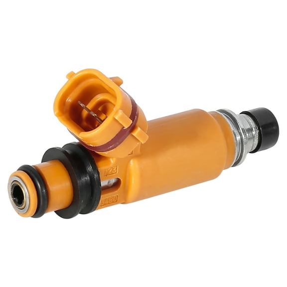 195500-3480 Automobile 2 Pin Fuel Injector Replacement Part for Suzuki Plastic Metal Orange