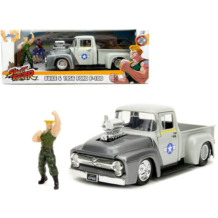 1956 Ford F-100 Pickup Truck Tan & Gray Met. and Guile