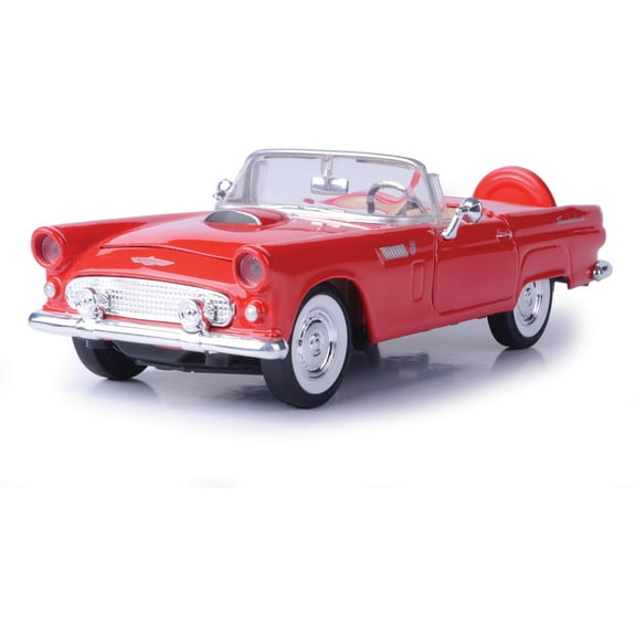 1956 Ford Thunderbird Convertible - Red 1:24 Scale Diecast Replica Model