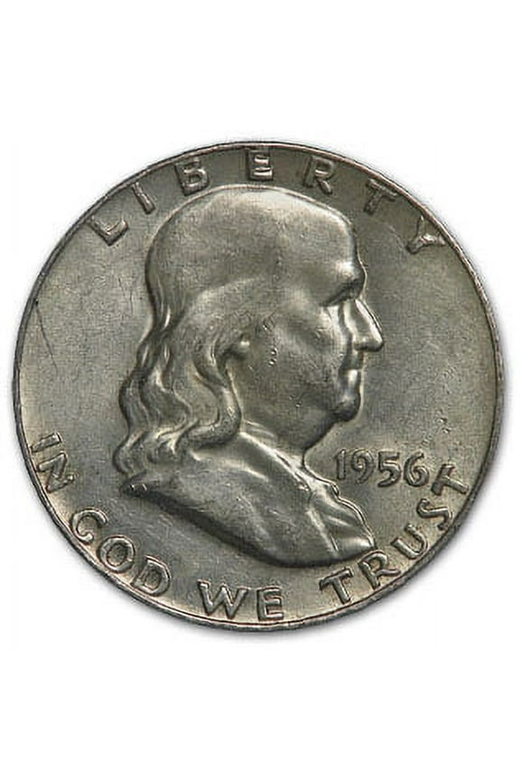 1956 Franklin Half Dollar Fine/XF