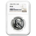 thumbnail image 1 of 1956 Franklin Half Dollar Type-II PF-66 NGC, 1 of 3