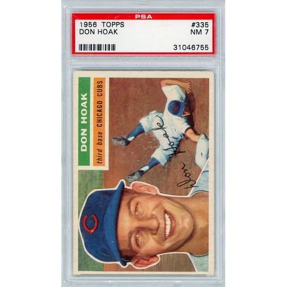 1956 Topps Don Hoak #335 PSA 7