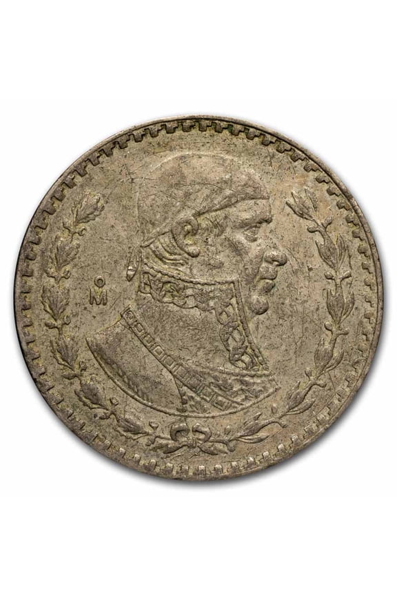 1957-1967 Mexican Silver 1 Peso Worse than Cull (ASW .0514 oz)