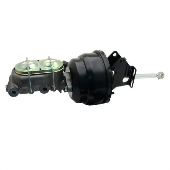 1957-1977 Ford F Series Truck Booster Conversion Kit with 8" Dual Power Brake Booster, Ford Truck Booster Brackets, Power Booster Rod Extension, 1" Dual Reservoir Master Cylinder