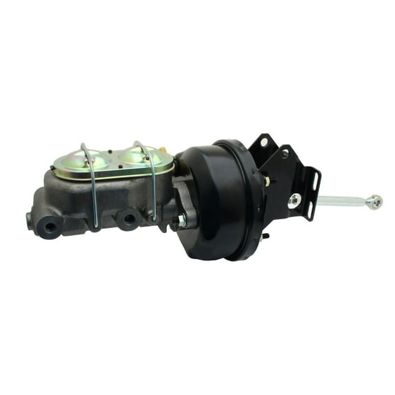1957-77 F100 Ford Truck 7" Single Pwr Brake Booster Master Cylinder, Drum Drum