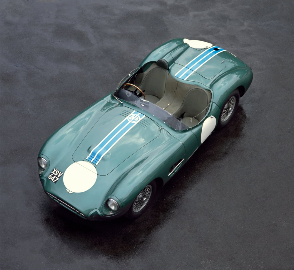 1957 Aston Martin DBR2 42 litre sports racing car Straight-6 engine developing 254bhp Ex-Stirling Moss Country of origin United Kingdom Canvas Art - Panoramic Images (18 x 20)