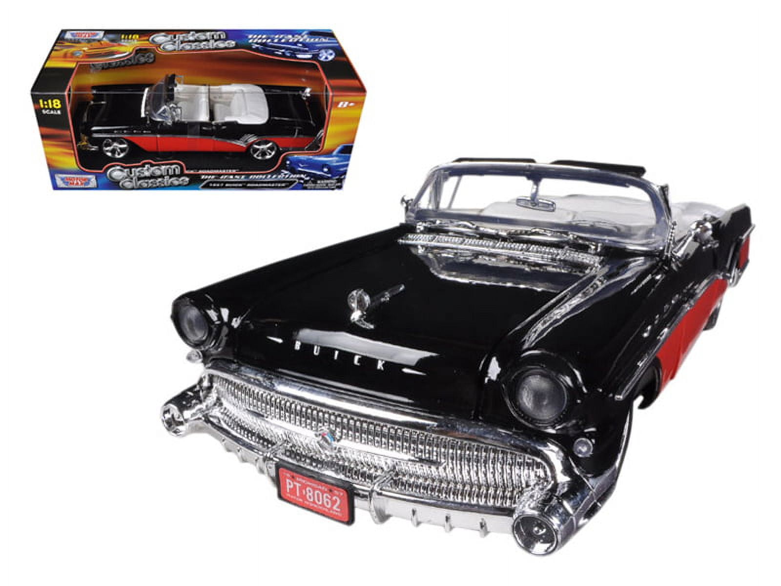 1/18 ビュイック ロードマスター 1957 ホワイト/レッド MM製ミニカー 1/18 ビュイック ロードマスター 1957 ホワイト/レッド MM製