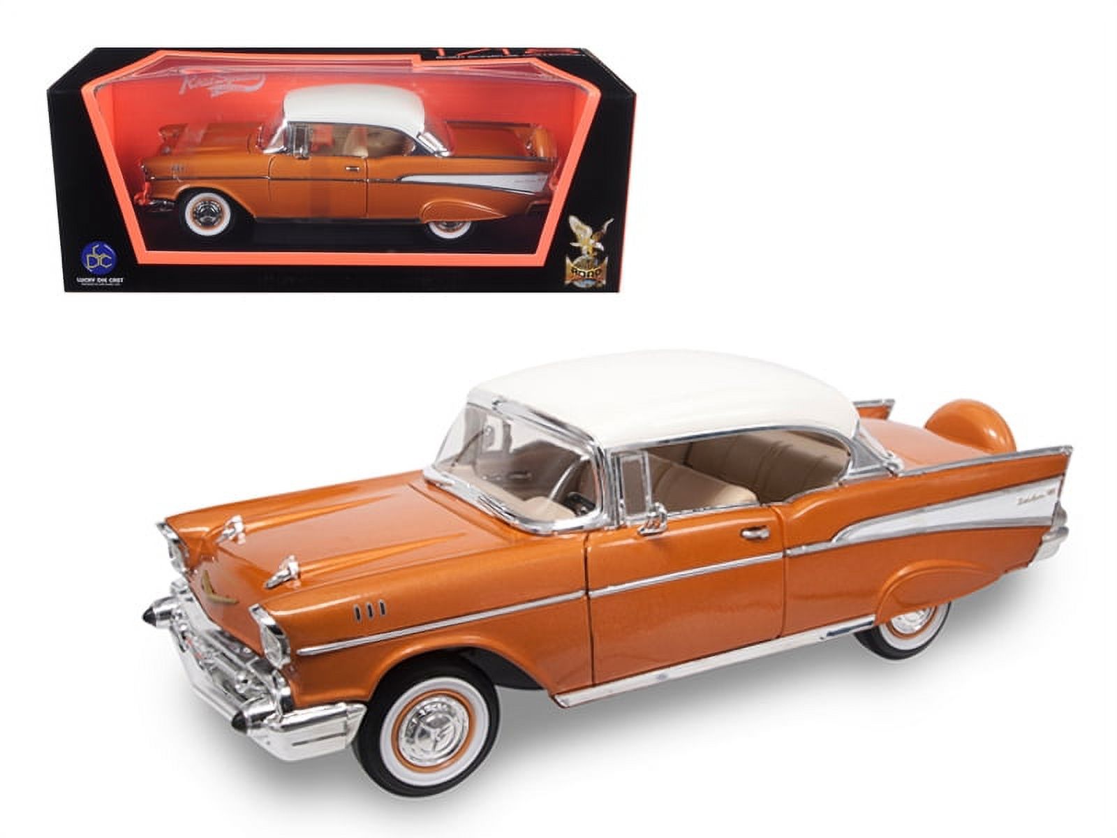 1/18 1957 ベルエア ポリスカー Road Signature Amazon.com