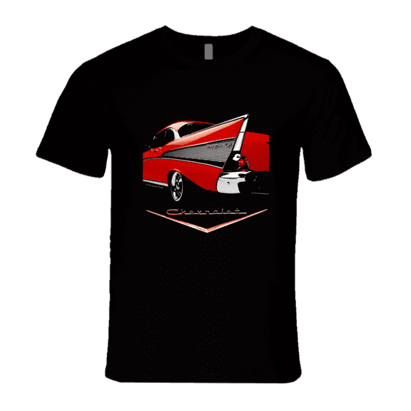 1957 Chevrolet Belair Red Chevy Premium Gift Classic Hot Rod T Shirt