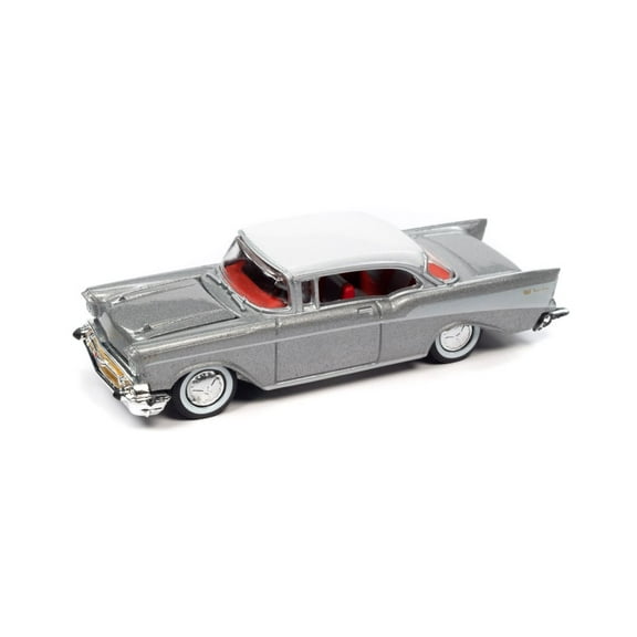 1957 Chevy Bel Air, Silver - RC2 RCSP023/24 - 1/64 Scale Diecast Model Car