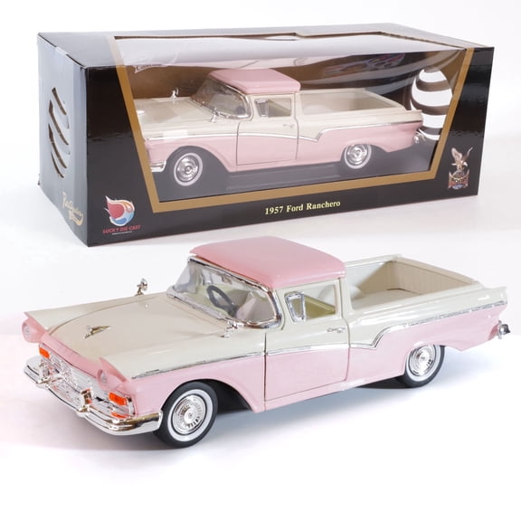 1957 Ford Ranchero 1:18 Zinc Alloy Diecast Display Model Gift Box Collectible - Father's Day Thanksgiving Halloween