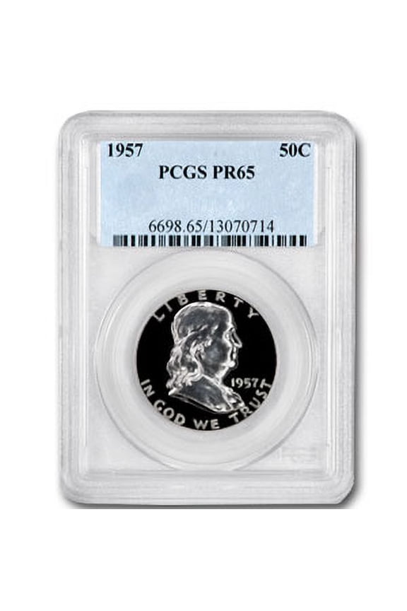 1957 Franklin Half Dollar PR-65 PCGS