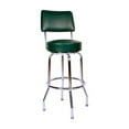 thumbnail image 1 of 1957 Inspired Floridian Swivel Bar Stool-Color:Green,Quantity:1 each, 1 of 2