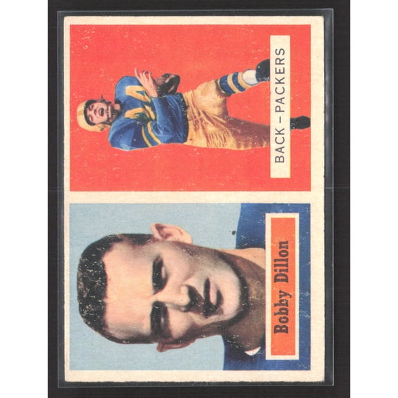 1957 Topps Bobby Dillon Green Bay Packers #9 Football Card