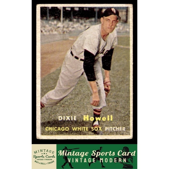 1957 Topps Dixie Howell #221