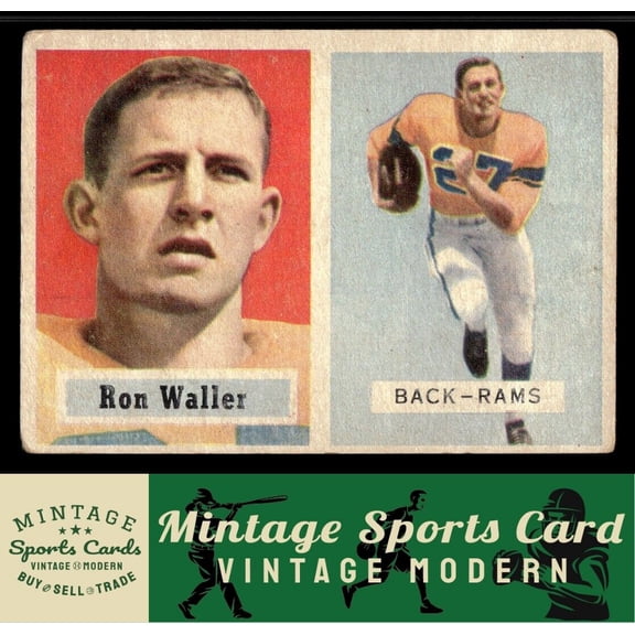 1957 Topps Ron Waller #82