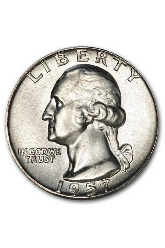 1957 Washington Quarter BU