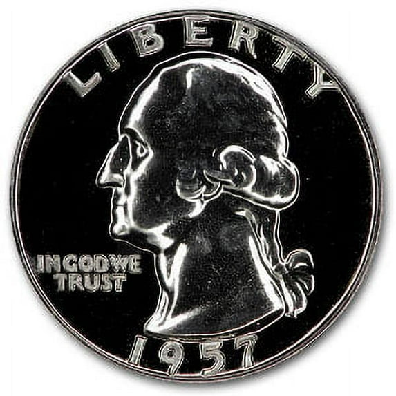 1957 Washington Quarter Gem Proof