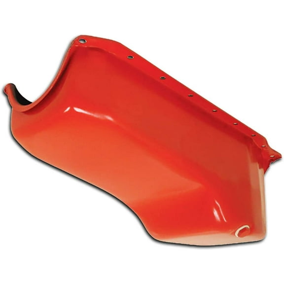 1958-79 Chevy SB Small Block 283 305 327 350 400 Stock Oem Style Oil Pan Orange