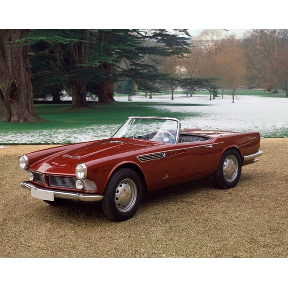 1958 BMW 507 Vignale 32 litre V8 2-seat roadster Country of origin Germany Poster Print