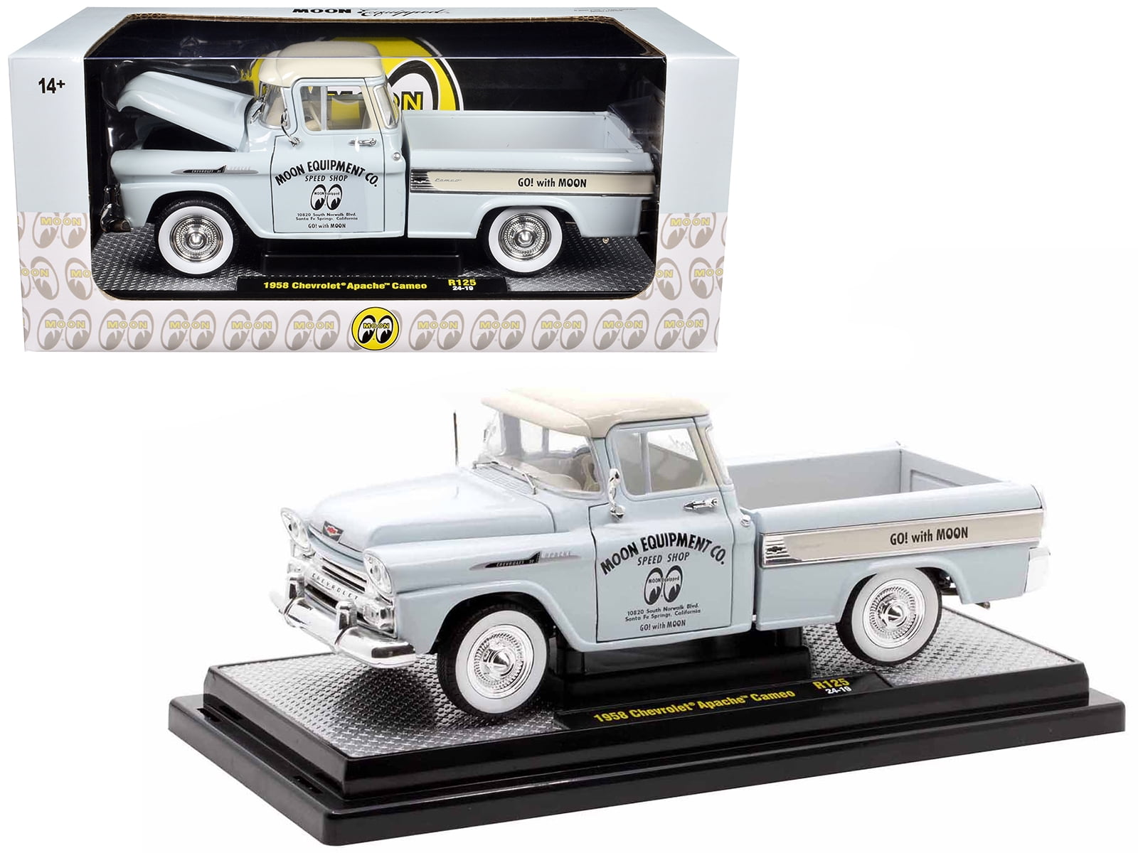 M2マシーン 1958 シボレー アパッチ カメオ ムーンアイズ 1958 Chevrolet Apache Cameo Pickup Truck 