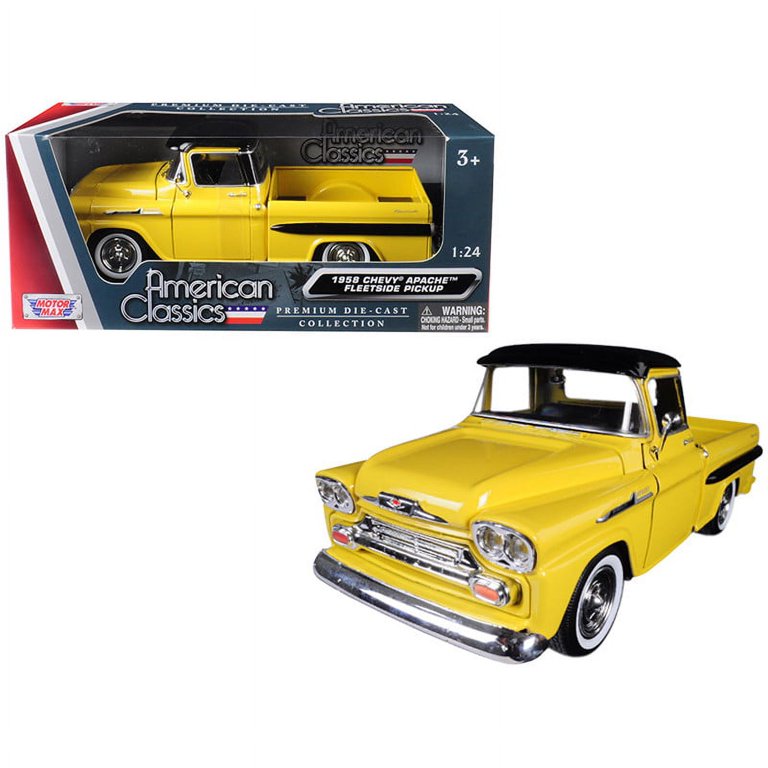 No197 ミニカー1/24 CHEVROLET APACHE PICKUP 1958 CHEVROLET