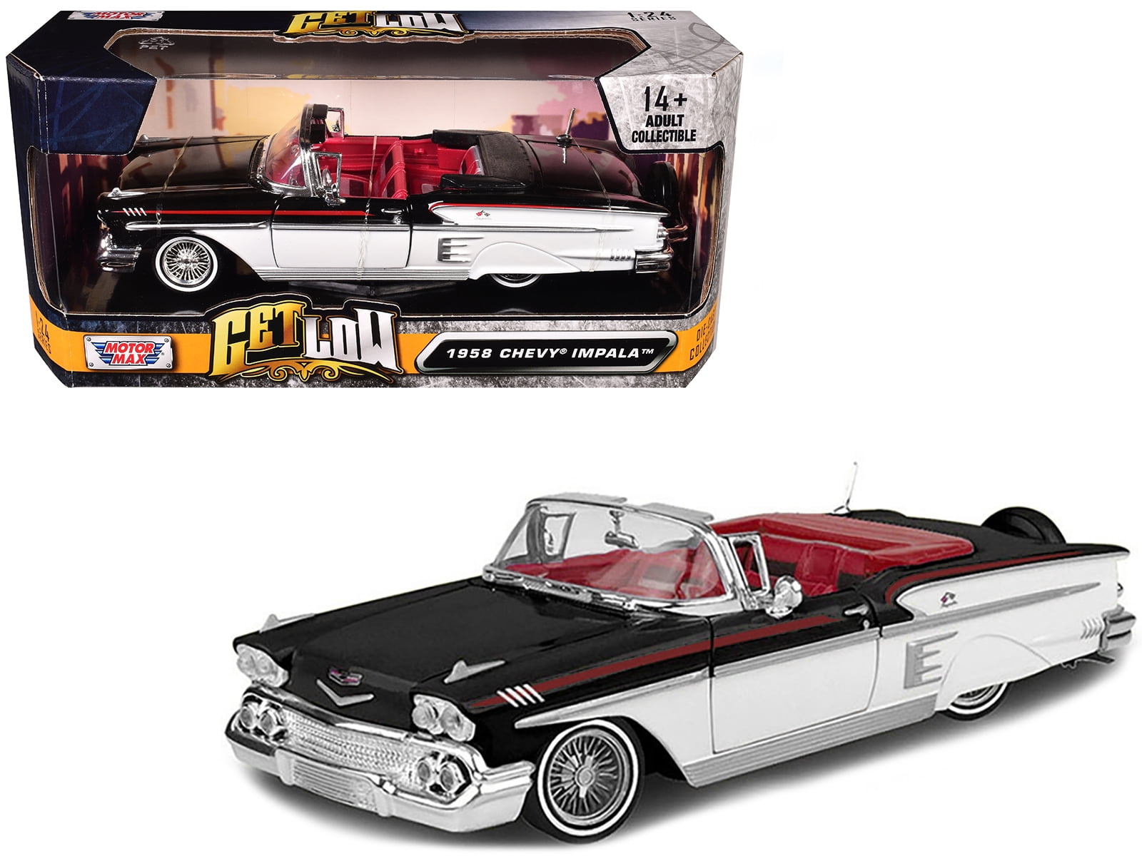 Jada Toys street low lowrider series 1958 1967 Impala 1/24 セット