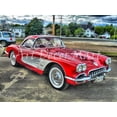 thumbnail image 1 of 1958 Corvette - CANVAS OR FINE PRINT WALL ART, 1 of 1