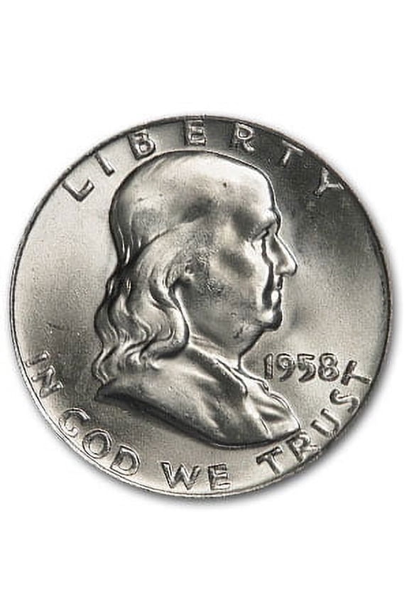 1958-D Franklin Half Dollar BU