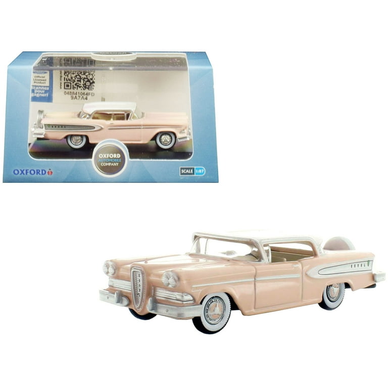 1958 Edsel Citation Chalk Pink with Frost White Top 1/87 (HO
