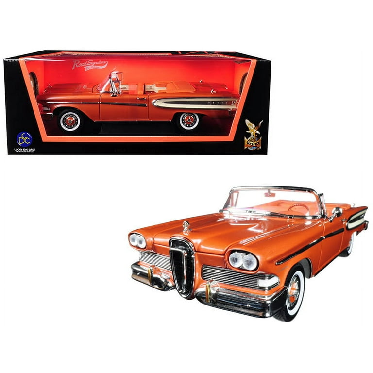 1958 Edsel Citation Convertible Brown 1/18 Diecast Model Car