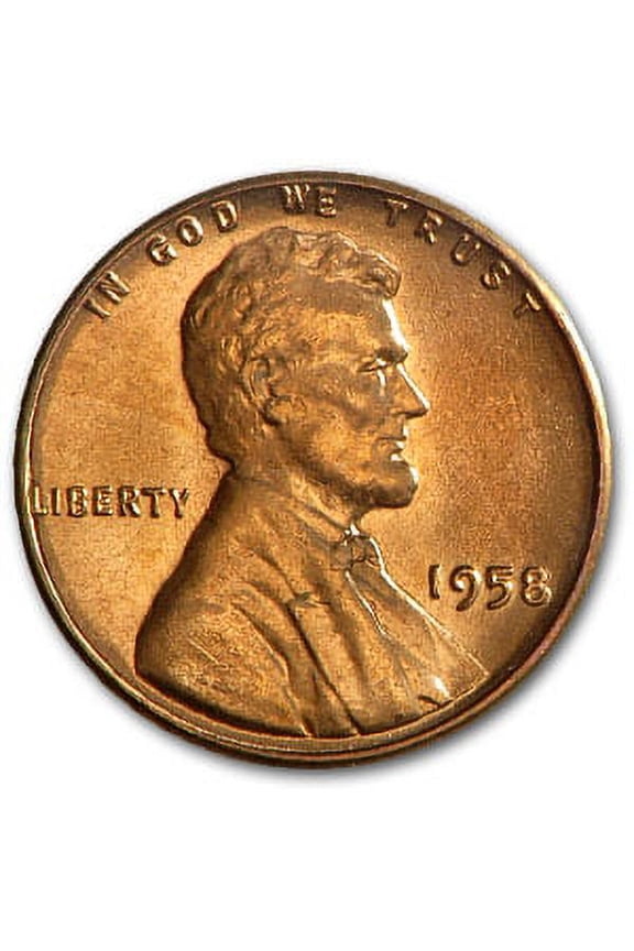 1958 Lincoln Cent BU (Red)