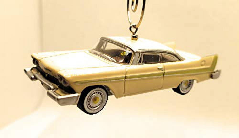 GreenLight '58 Plymouth Fury ゴールド ミニカー 1958 Plymouth Fury Golden Commando Christmas Ornament 1:64 Yellow