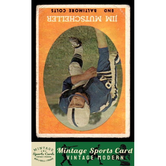 1958 Topps Jim Mutscheller #14