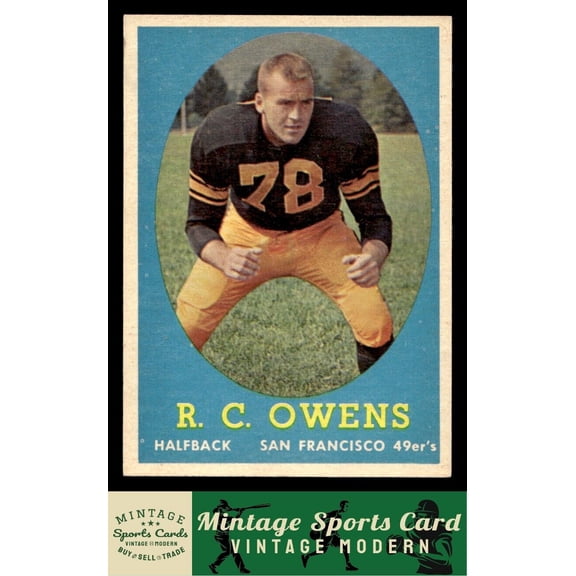1958 Topps R.C. Owens #64 RC