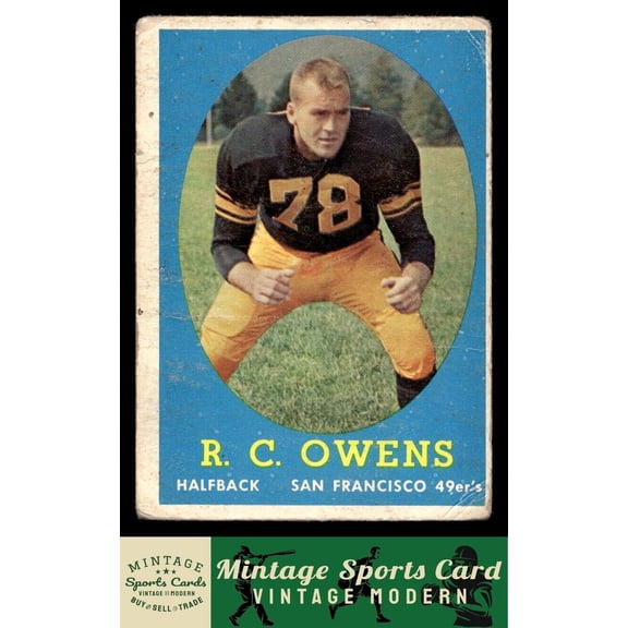 1958 Topps R.C. Owens #64 RC