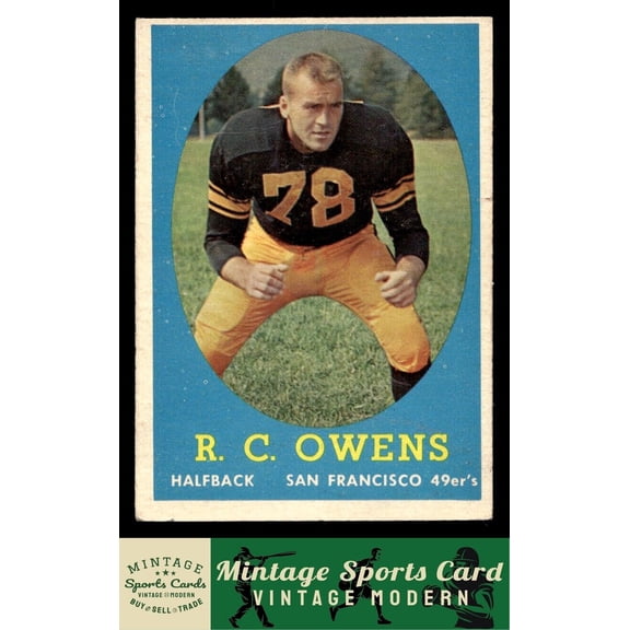 1958 Topps R.C. Owens #64 RC