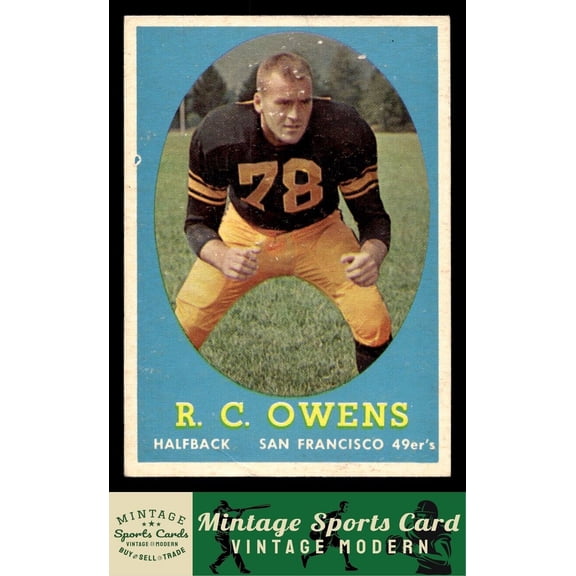 1958 Topps R.C. Owens #64 RC
