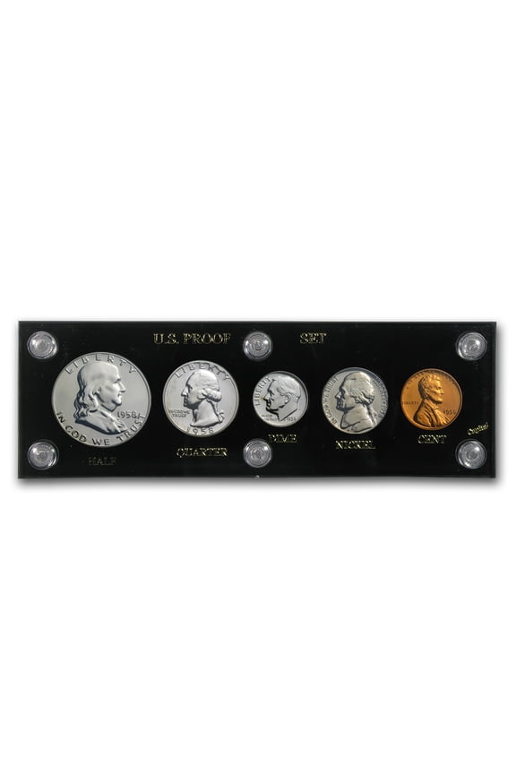 1958 U.S. Proof Set (Hard Plastic Holder)