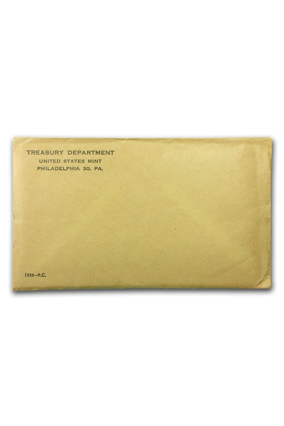 1958 U.S. Proof Set (Sealed Mint Envelope)
