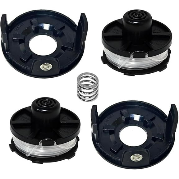 195858 Trimmer Head Replacement for Makita DUR181Z DUR181RF DUR181 18V LXT Lithium-Ion Cordless String Trimmer 195858-1 Bump + Feed Trimmer Head+ Compression Spring