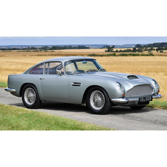 1959 Aston Martin DB4 GT UK Car - 20x30 Inch Laminated Poster - Stunning Detail and Bold Colors