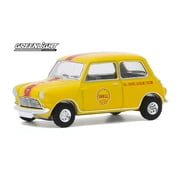 1959 Austin Mini Cooper Seven, Shell Oil - Greenlight 41110/48 - 1/64 scale Diecast Model Toy Car
