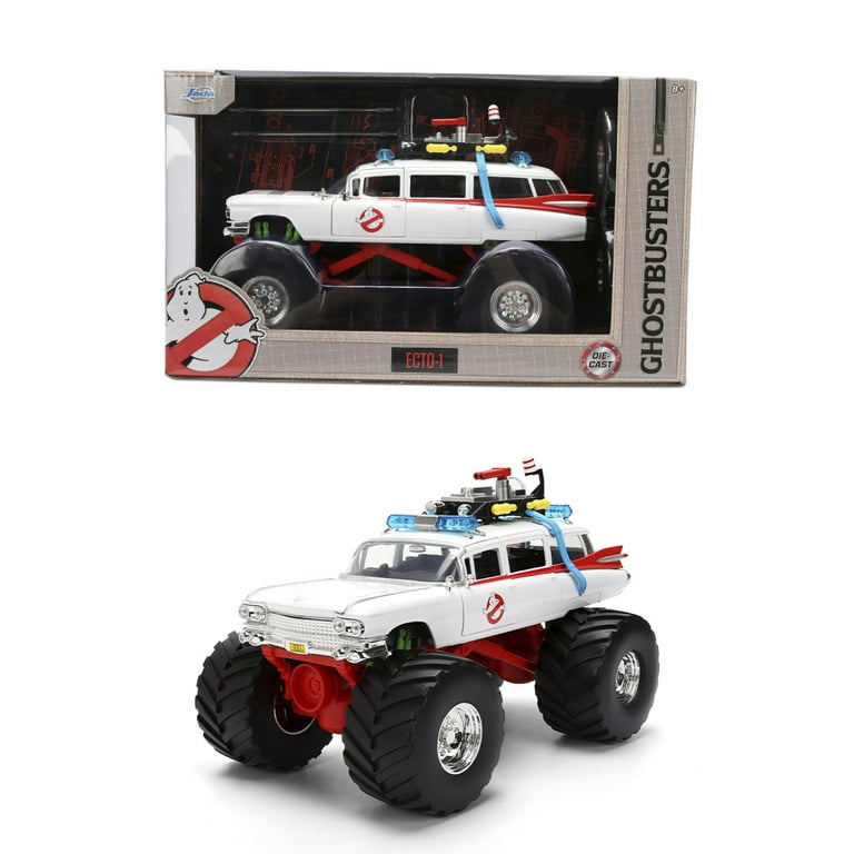 【未開封】Jada Toys ECTO-1 ゴーストバスターズ 1/24スケール JADA HOLLYWOOD RIDES GHOSTBUSTERS ECTO-1 WHITE 1:24 SCALE FREE