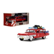Transformers x Ghostbusters Ecto-1 G1 Mashup by Jada Toys - Hollywood Rides Die-cast Car with Opening Doors, 132 Scale, Ages 8+ 40th Anniversary Edition