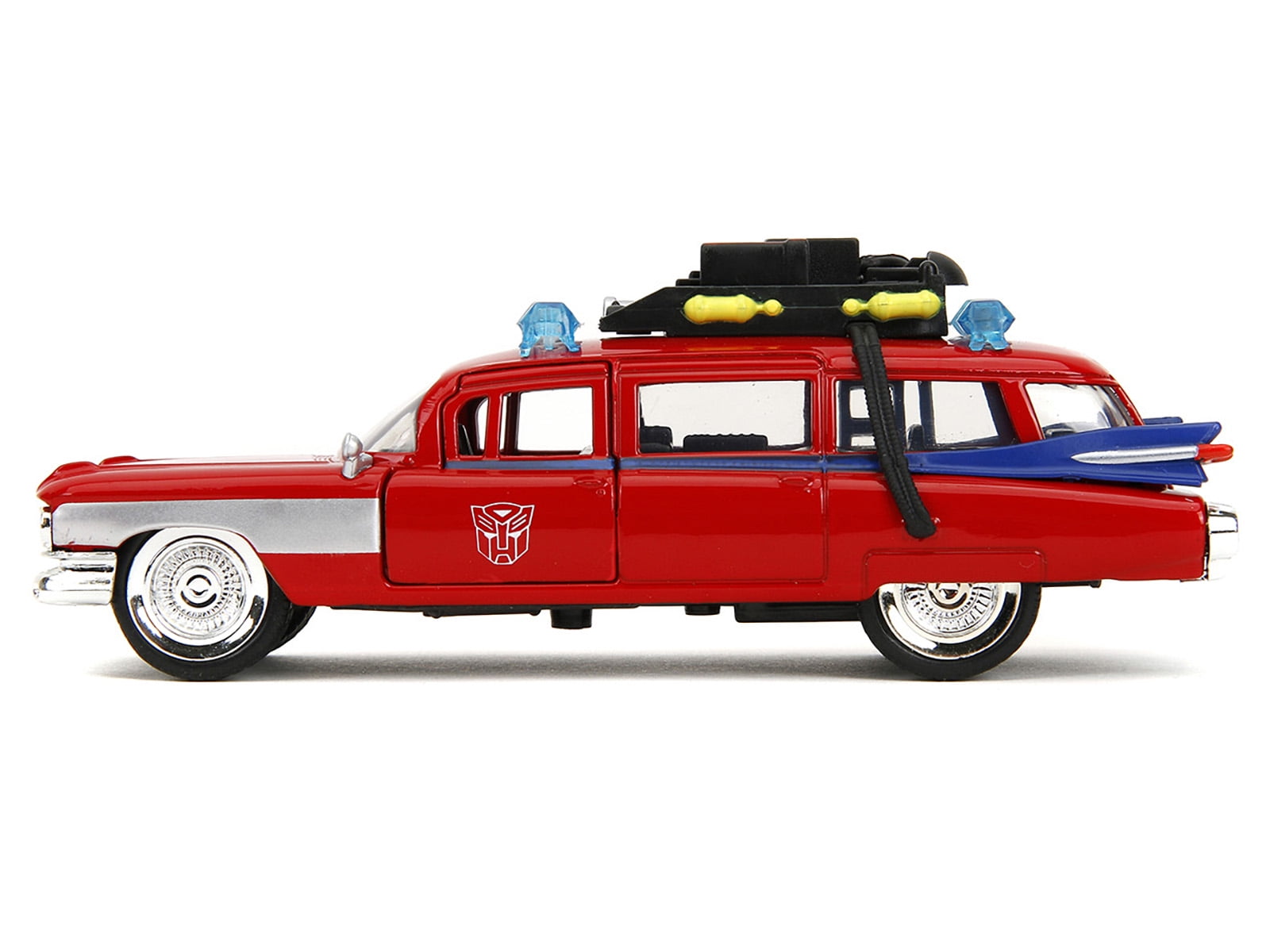 GHOSTBUSTERS 59 CADILLAC☆HOスロットカー Auto World 4Gear GhostBusters Ecto 1A 1959 Cadillac