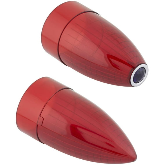 1959 Cadillac Blue Dot Tail Lamp Lens, 3 OD Caddy Plastic Tail Light