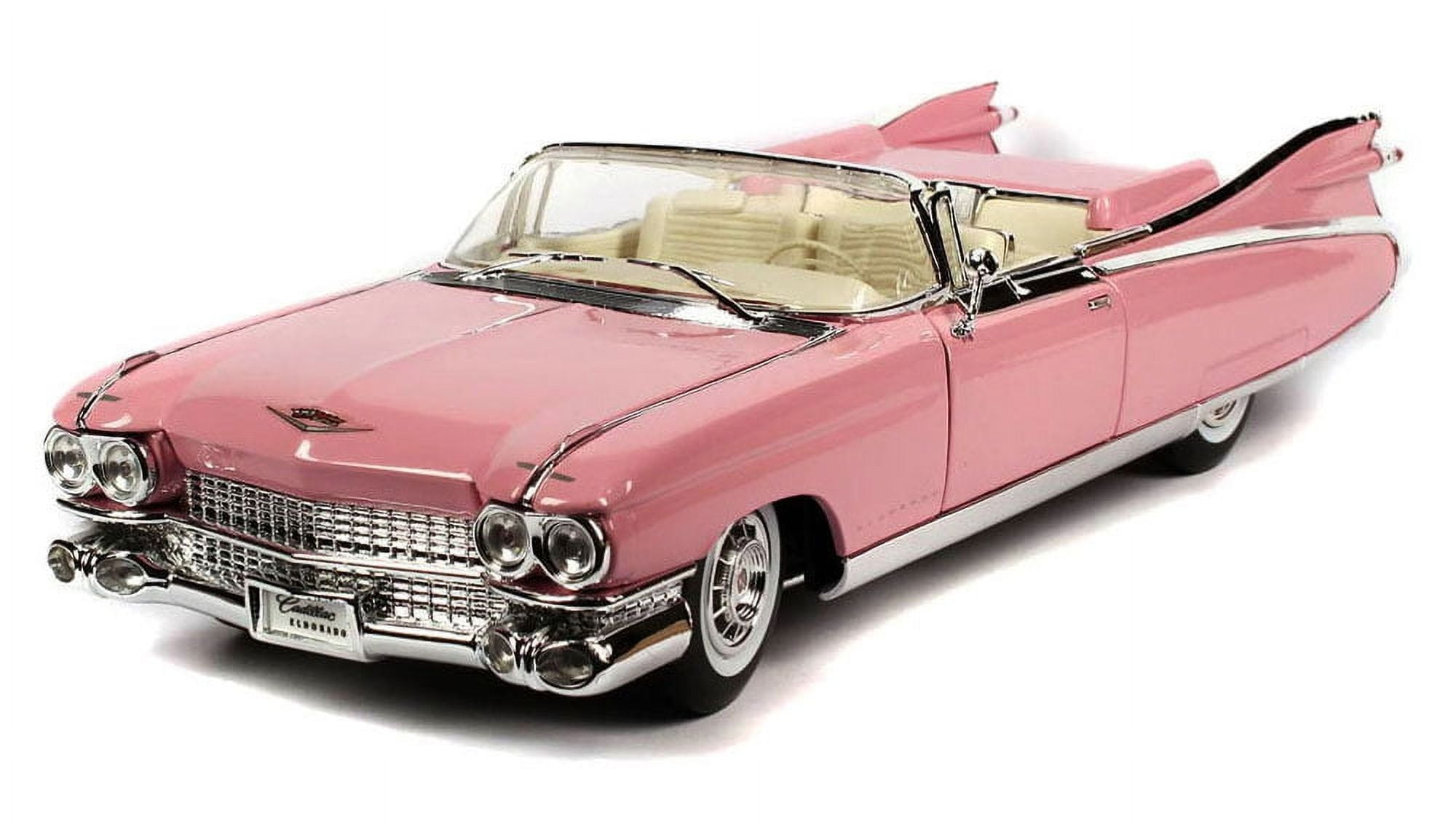 1959 Cadillac Eldorado Biarritz Convertible, Pink - Maisto 