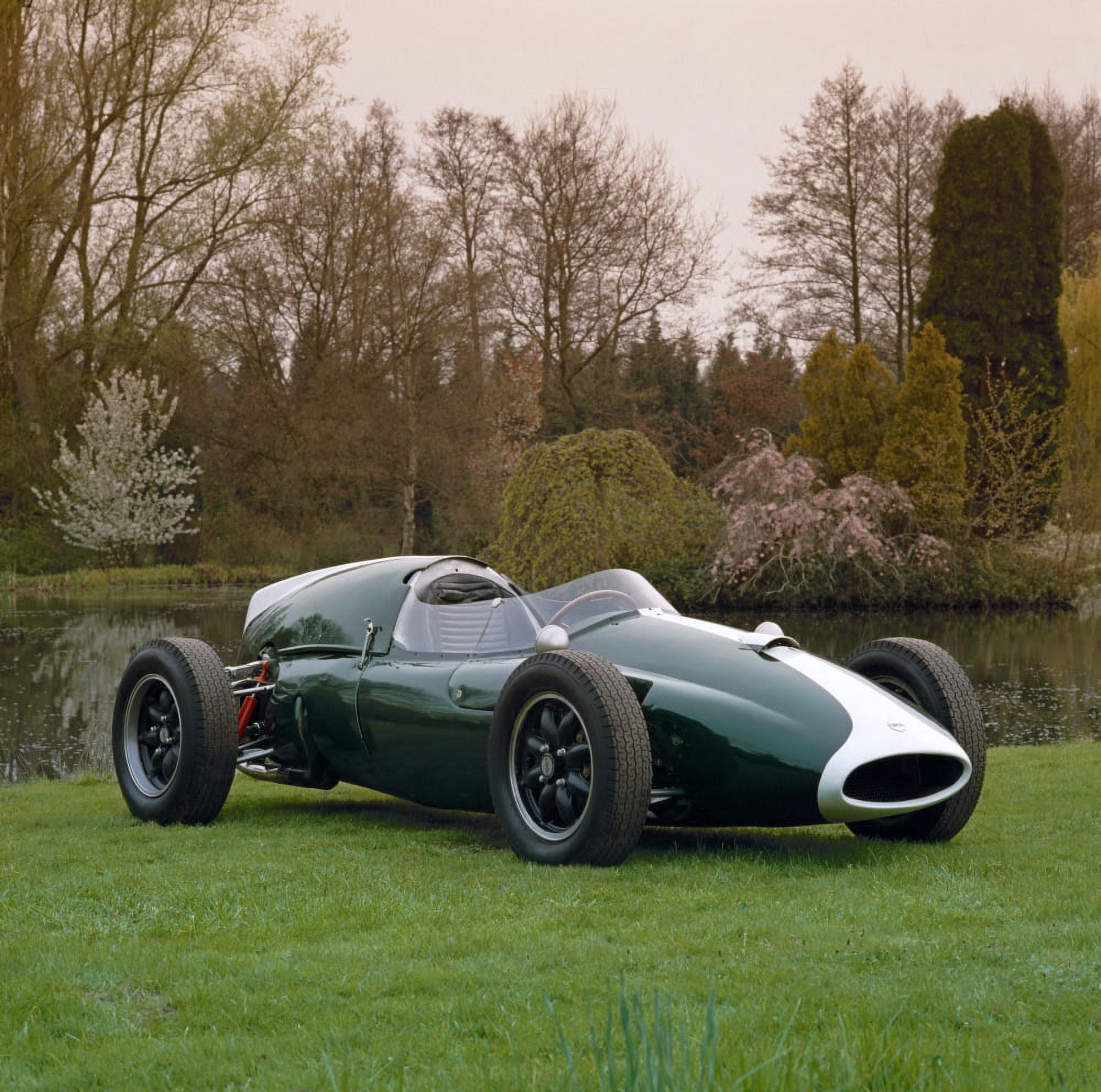 1959 Cooper Climax T51 25 litre 240 bhp single seat F1 racing car Country of origin United Kingdom Canvas Art - Panoramic Images (24 x 24)